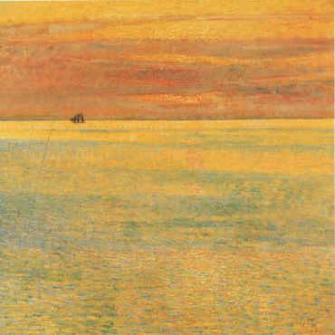Childe Hassam Sunset at Sea oil painting picture